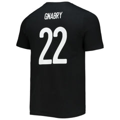 Serge Gnabry Bayern Munich Amplifier Name & Number T-Shirt Black | Adidas discount