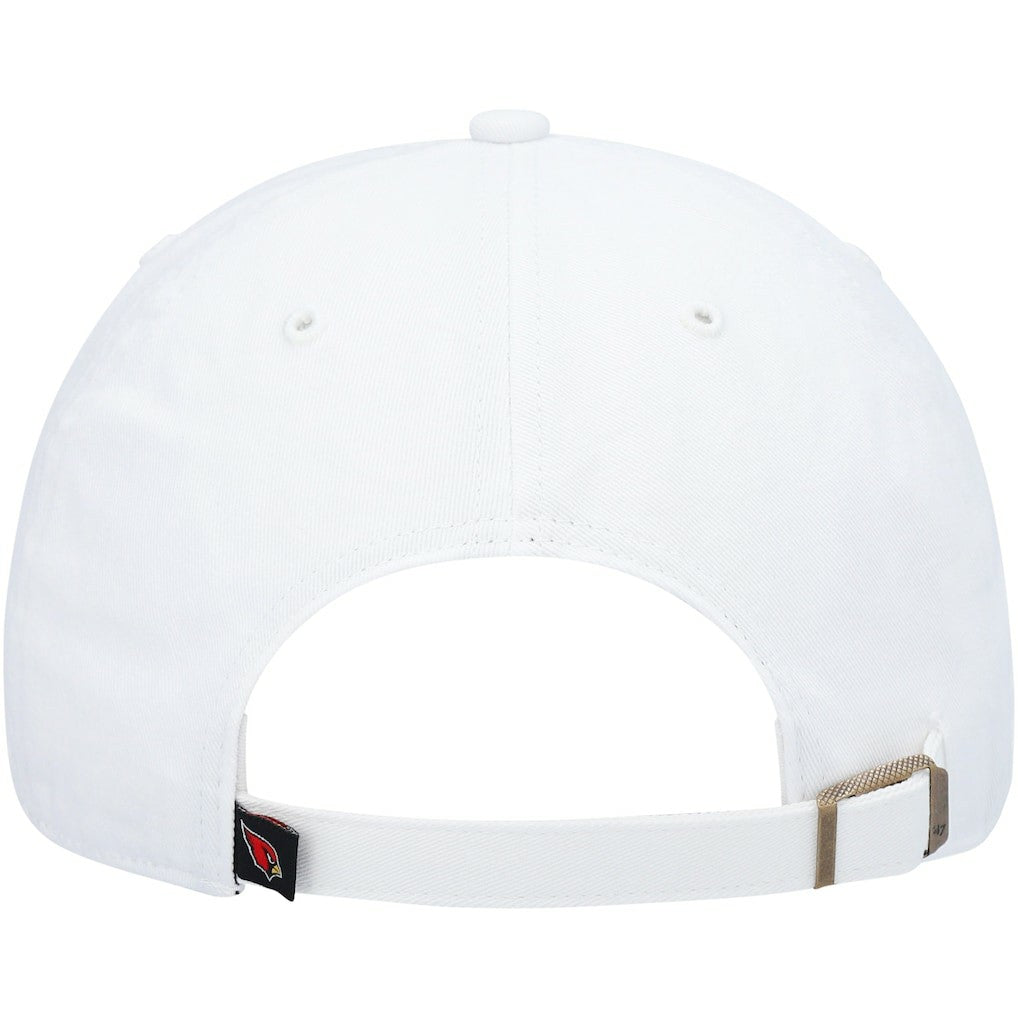 Arizona Cardinals '47 Clean Up Adjustable Hat White | 47 brand