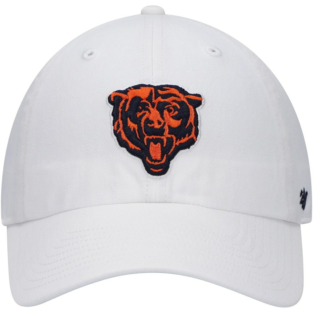 Chicago Bears '47 Team Clean Up Adjustable Hat White | 47 brand