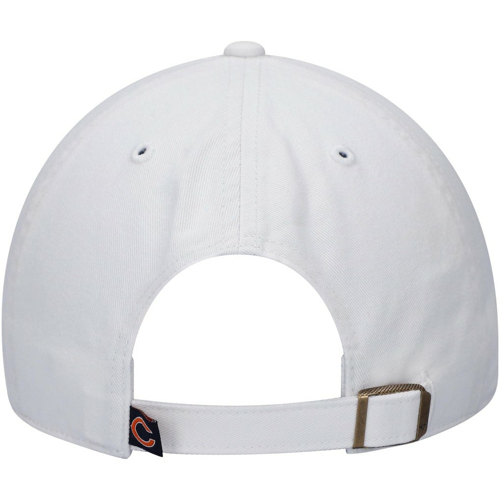 Chicago Bears '47 Team Clean Up Adjustable Hat White | 47 brand