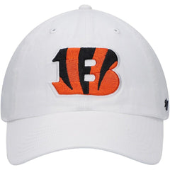 Cincinnati Bengals '47 Clean Up Adjustable Hat White | 47 brand