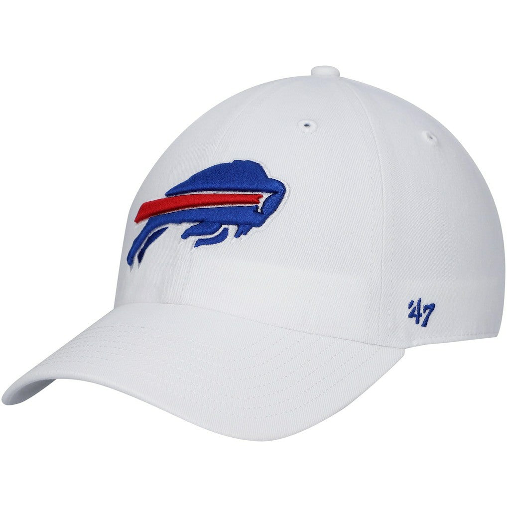 Buffalo Bills '47 Logo Clean Up Adjustable Hat White | 47 brand