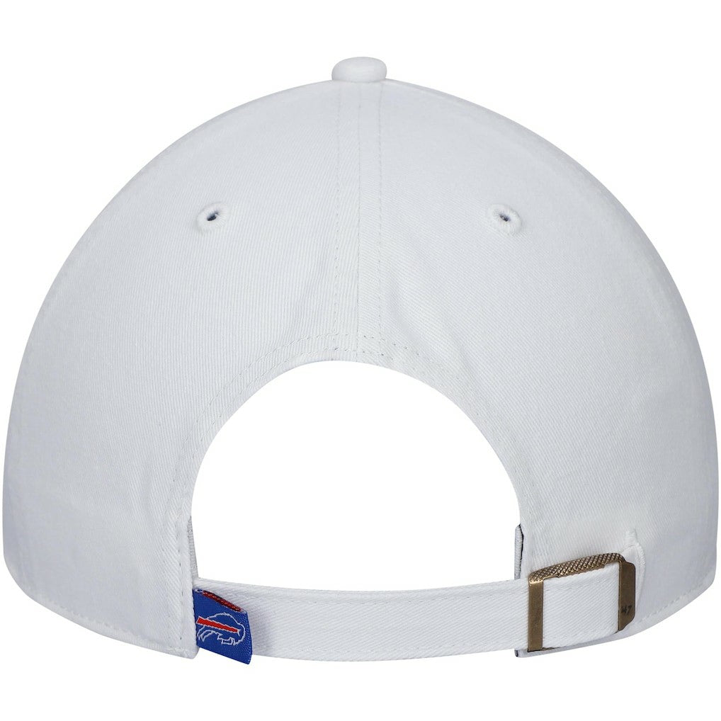Buffalo Bills '47 Logo Clean Up Adjustable Hat White | 47 brand