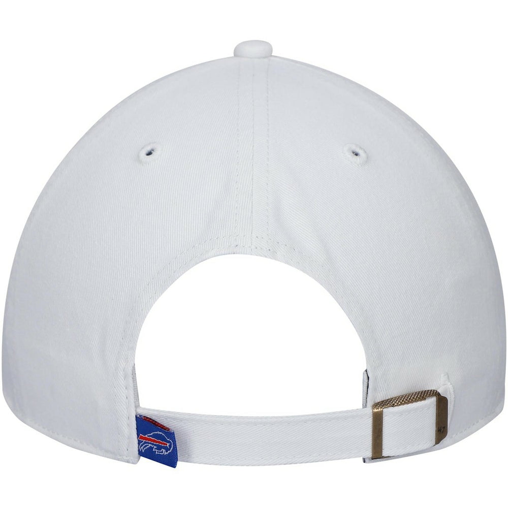 Buffalo Bills '47 Logo Clean Up Adjustable Hat White | 47 brand