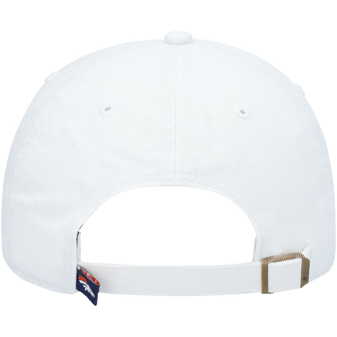 Denver Broncos '47 Clean Up Adjustable Hat White | 47 brand