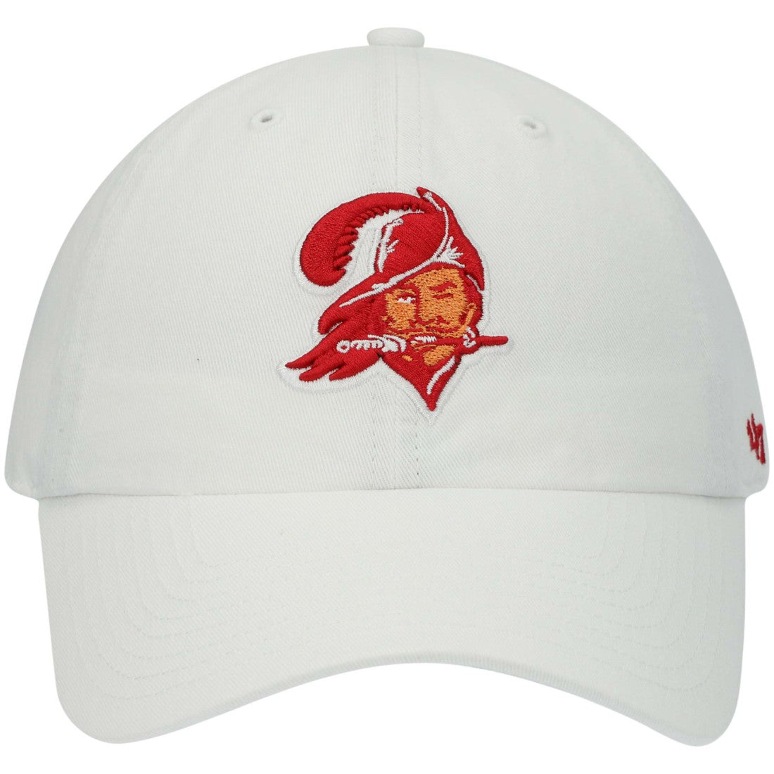 Tampa Bay Buccaneers '47 Clean Up Adjustable Hat White | 47 brand