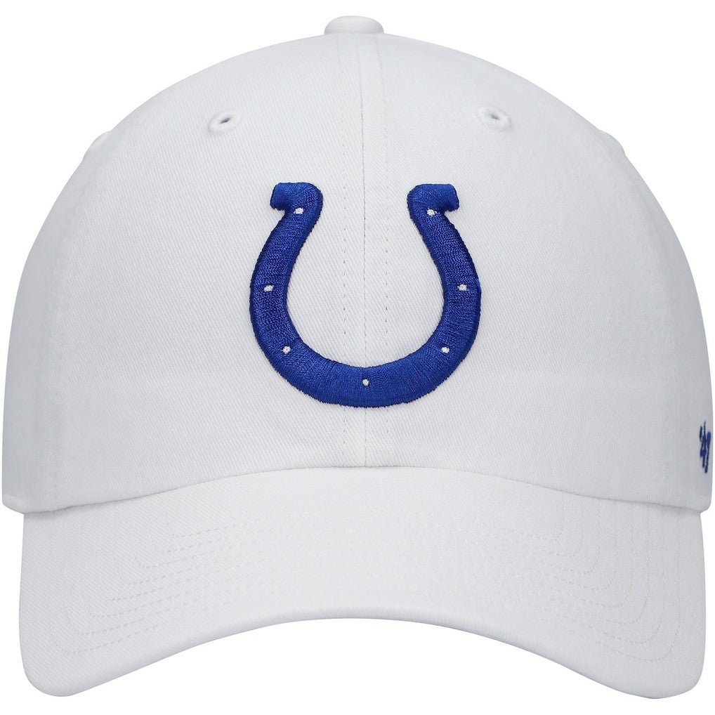 Indianapolis Colts '47 Clean Up Adjustable Hat White | 47 brand