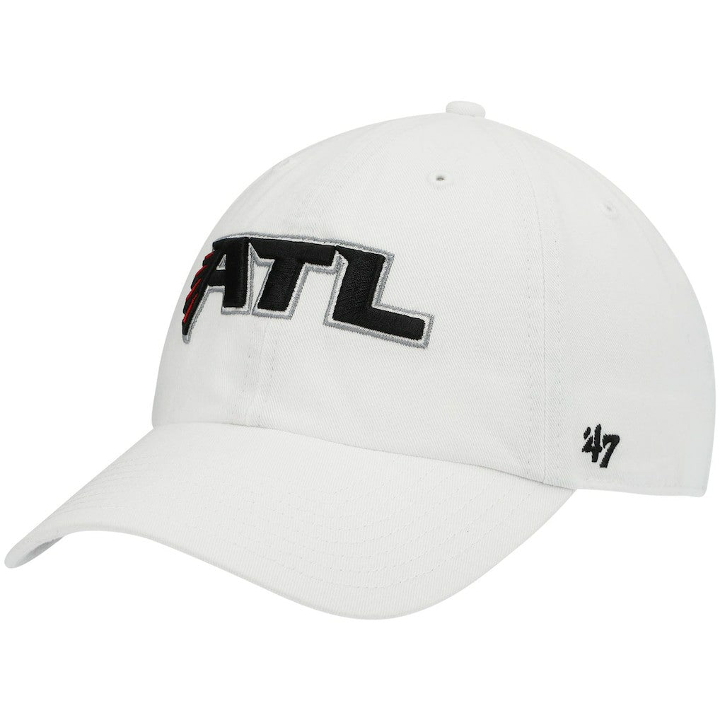 Atlanta Falcons '47 Clean Up Adjustable Hat White | 47 brand