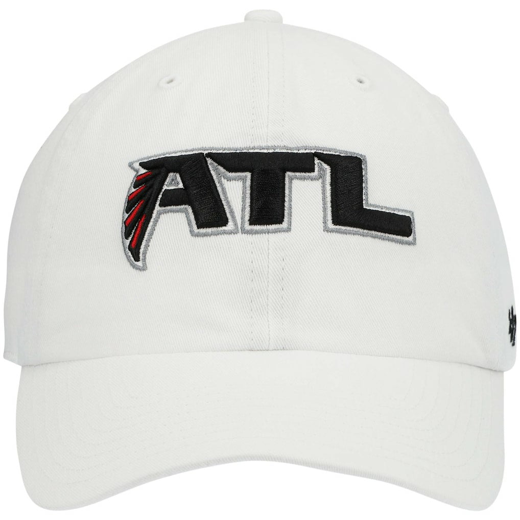 Atlanta Falcons '47 Clean Up Adjustable Hat White | 47 brand