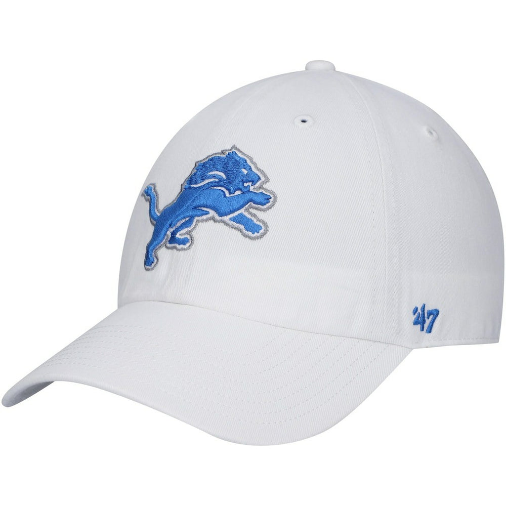 Detroit Lions '47 Clean Up Adjustable Hat White | 47 brand
