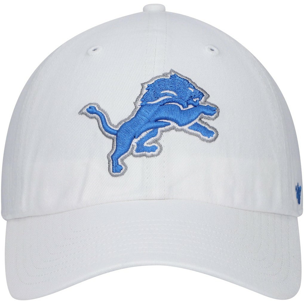 Detroit Lions '47 Clean Up Adjustable Hat White | 47 brand