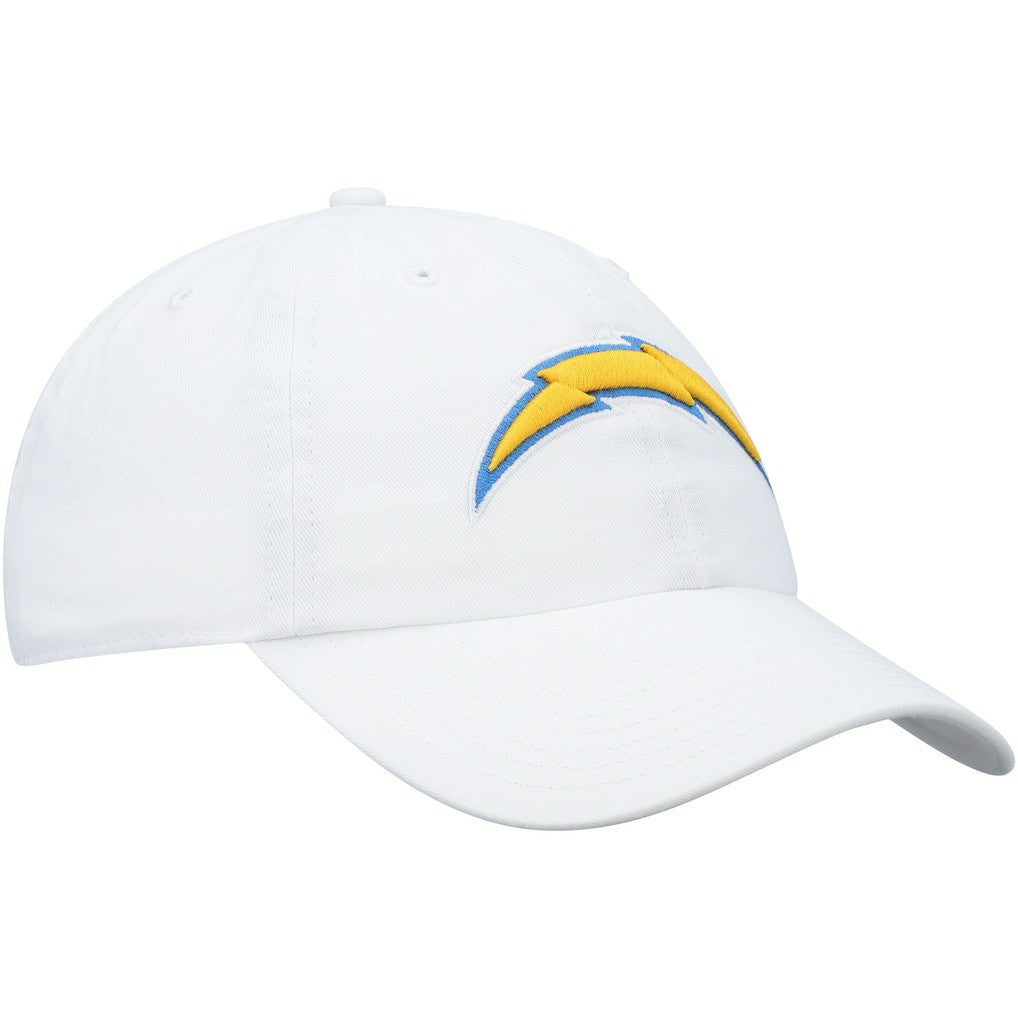 Los Angeles Chargers '47 Clean Up Adjustable Hat White | 47 brand