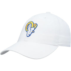 Los Angeles Rams '47 Logo Clean Up Adjustable Hat White | 47 brand