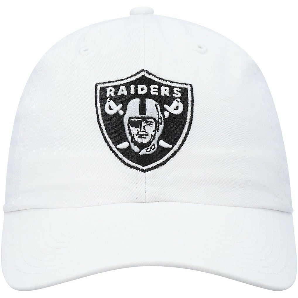 Las Vegas Raiders '47 Clean Up Adjustable Hat White | 47 brand