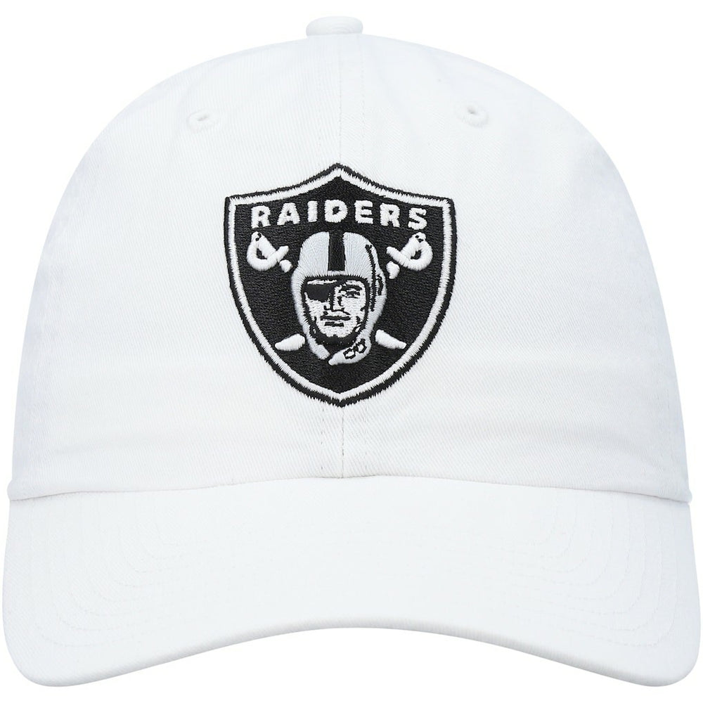 Las Vegas Raiders '47 Clean Up Adjustable Hat White | 47 brand