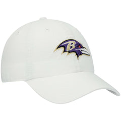 Baltimore Ravens '47 Clean Up Adjustable Hat White | 47 brand