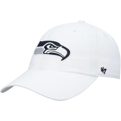 Seattle Seahawks '47 Clean Up Adjustable Hat White | 47 brand