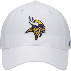 Minnesota Vikings '47 Logo Clean Up Adjustable Hat White | 47 brand