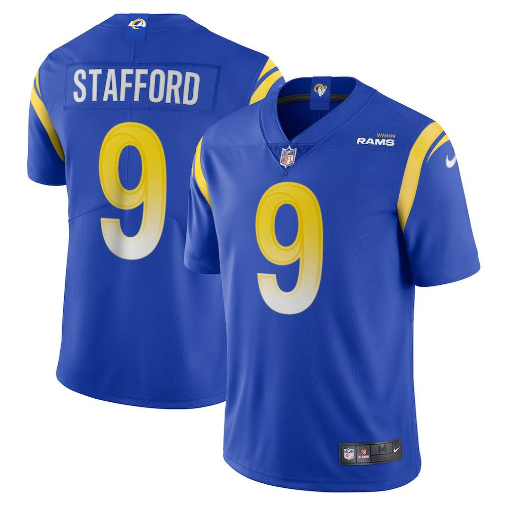 Matthew Stafford Los Angeles Rams Vapor Limited Jersey Royal | Nike for Sale