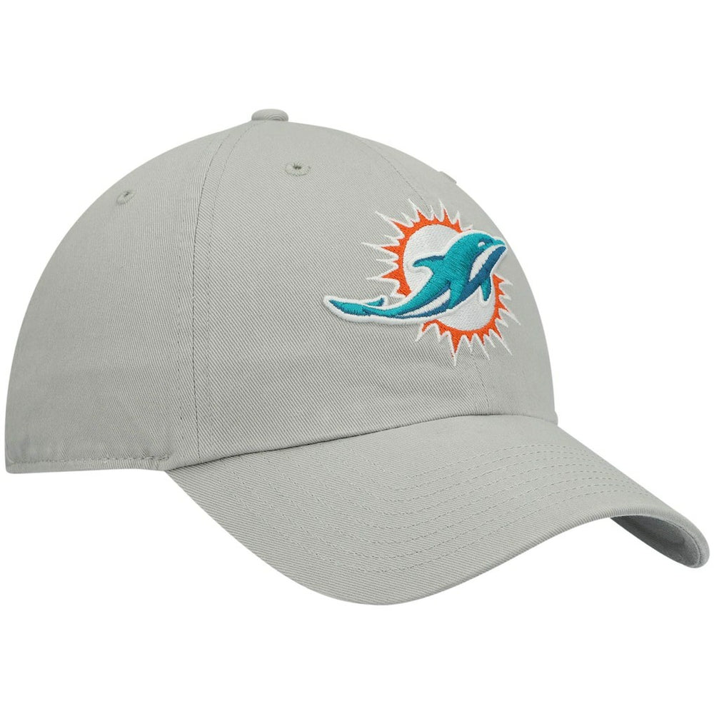 Miami Dolphins '47 Clean Up Adjustable Hat Gray | 47 brand