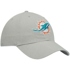 Miami Dolphins '47 Clean Up Adjustable Hat Gray | 47 brand