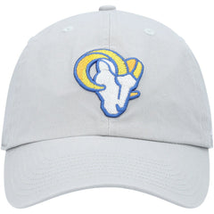Los Angeles Rams '47 Logo Clean Up Adjustable Hat Gray | 47 brand