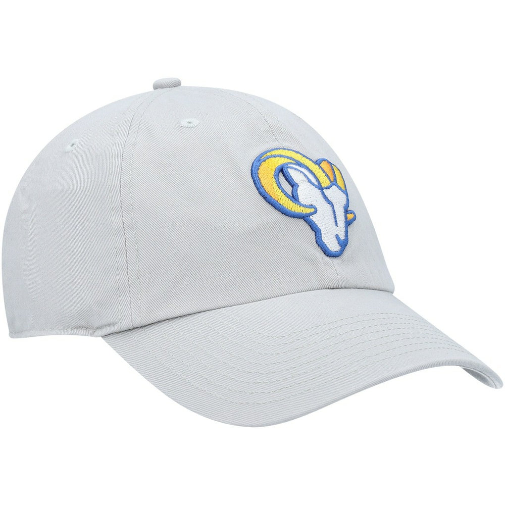Los Angeles Rams '47 Logo Clean Up Adjustable Hat Gray | 47 brand