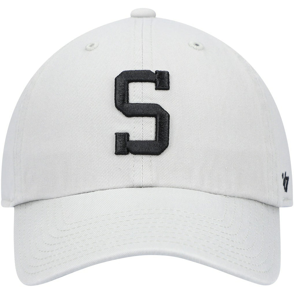 Pittsburgh Steelers '47 Clean Up Adjustable Hat Gray | 47 brand