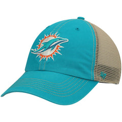Miami Dolphins '47 Trawler Trucker Clean Up Snapback Hat Aqua/Natural | 47 brand