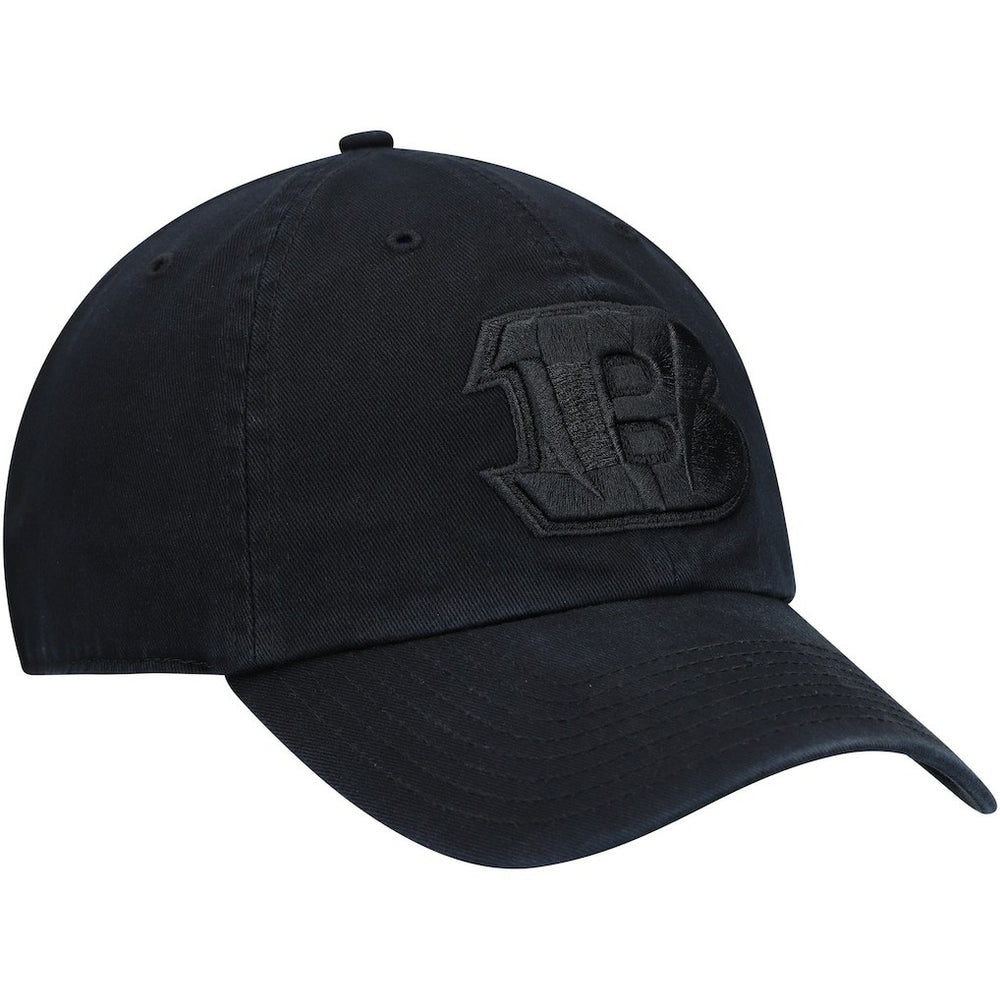 Cincinnati Bengals '47 Team Tonal Clean Up Adjustable Hat Black | 47 brand