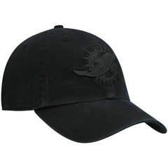 Miami Dolphins '47 Team Tonal Clean Up Adjustable Hat Black | 47 brand