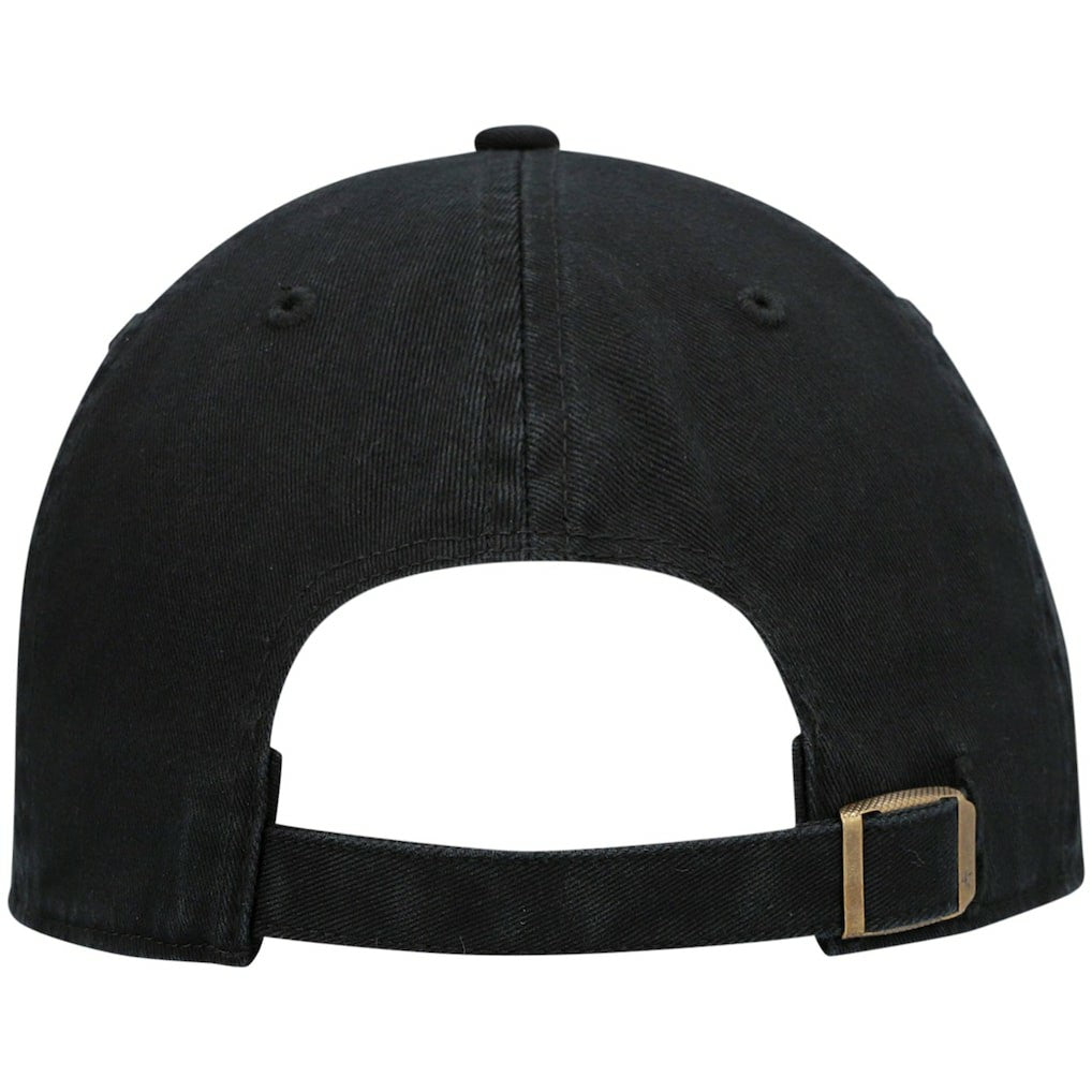 New Orleans Saints '47 Team Tonal Clean Up Adjustable Hat Black | 47 brand