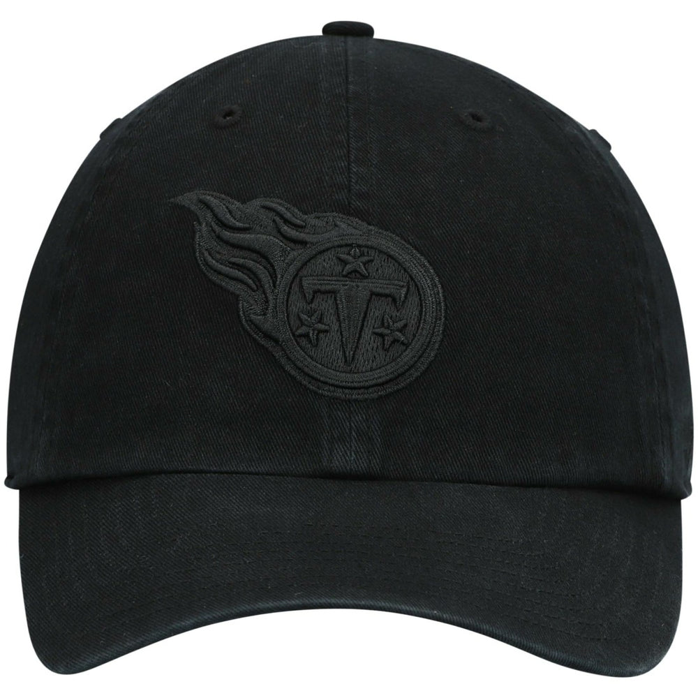 Tennessee Titans '47 Team Tonal Clean Up Adjustable Hat Black | 47 brand