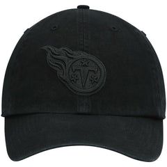 Tennessee Titans '47 Team Tonal Clean Up Adjustable Hat Black | 47 brand