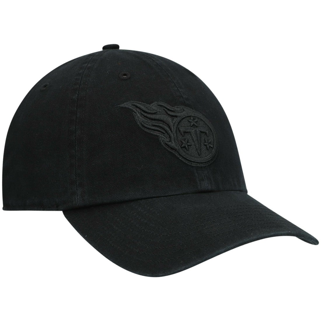 Tennessee Titans '47 Team Tonal Clean Up Adjustable Hat Black | 47 brand