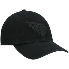Tennessee Titans '47 Team Tonal Clean Up Adjustable Hat Black | 47 brand