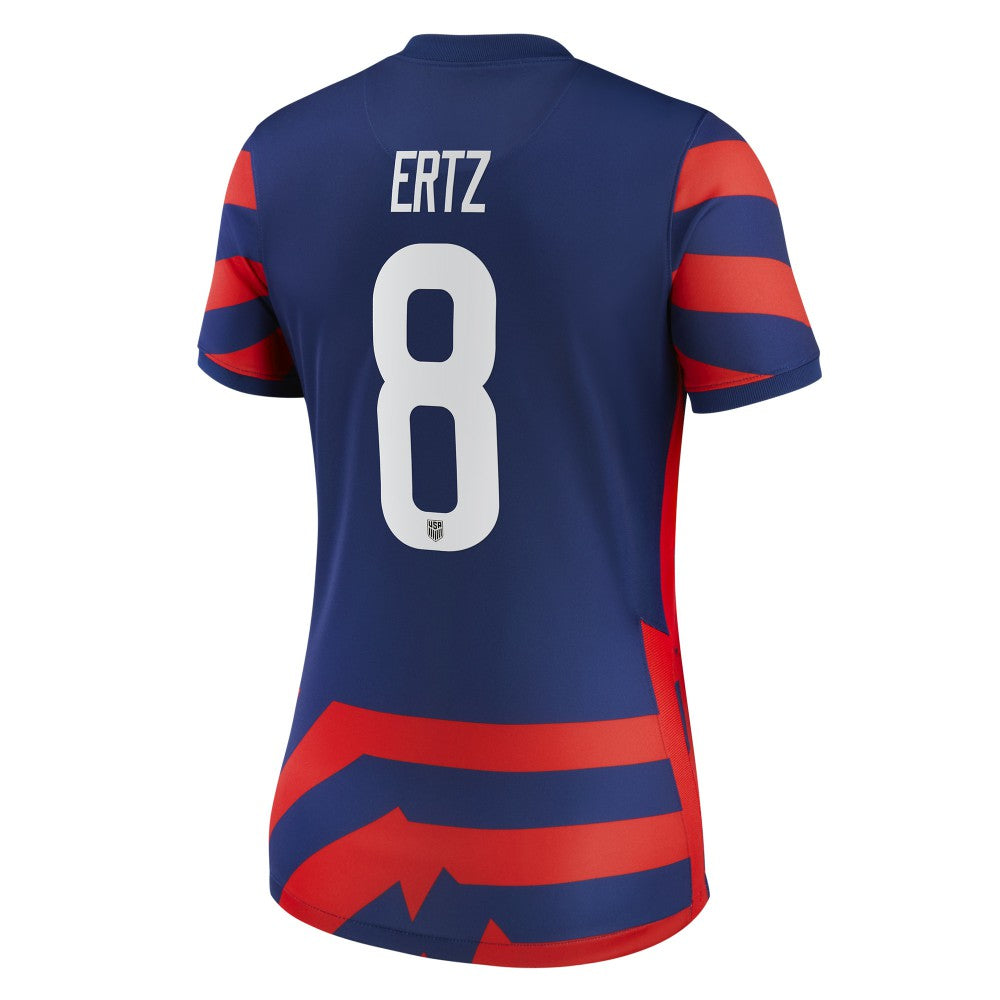 Julie Ertz USWNT Women's 2021/22 Away Vapor Match Player Jersey Blue | Nike Online