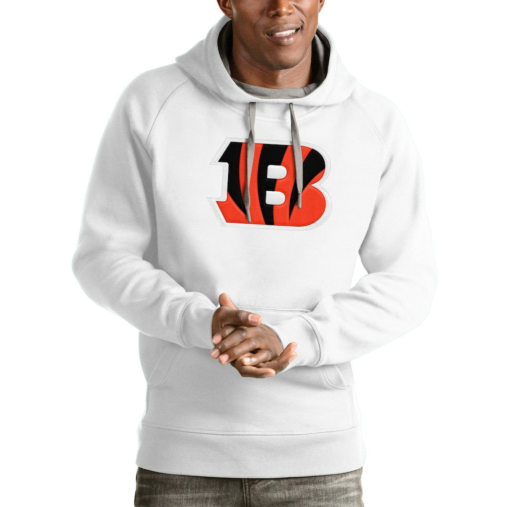 Cincinnati Bengals Antigua Victory Pullover Hoodie White | NFL
