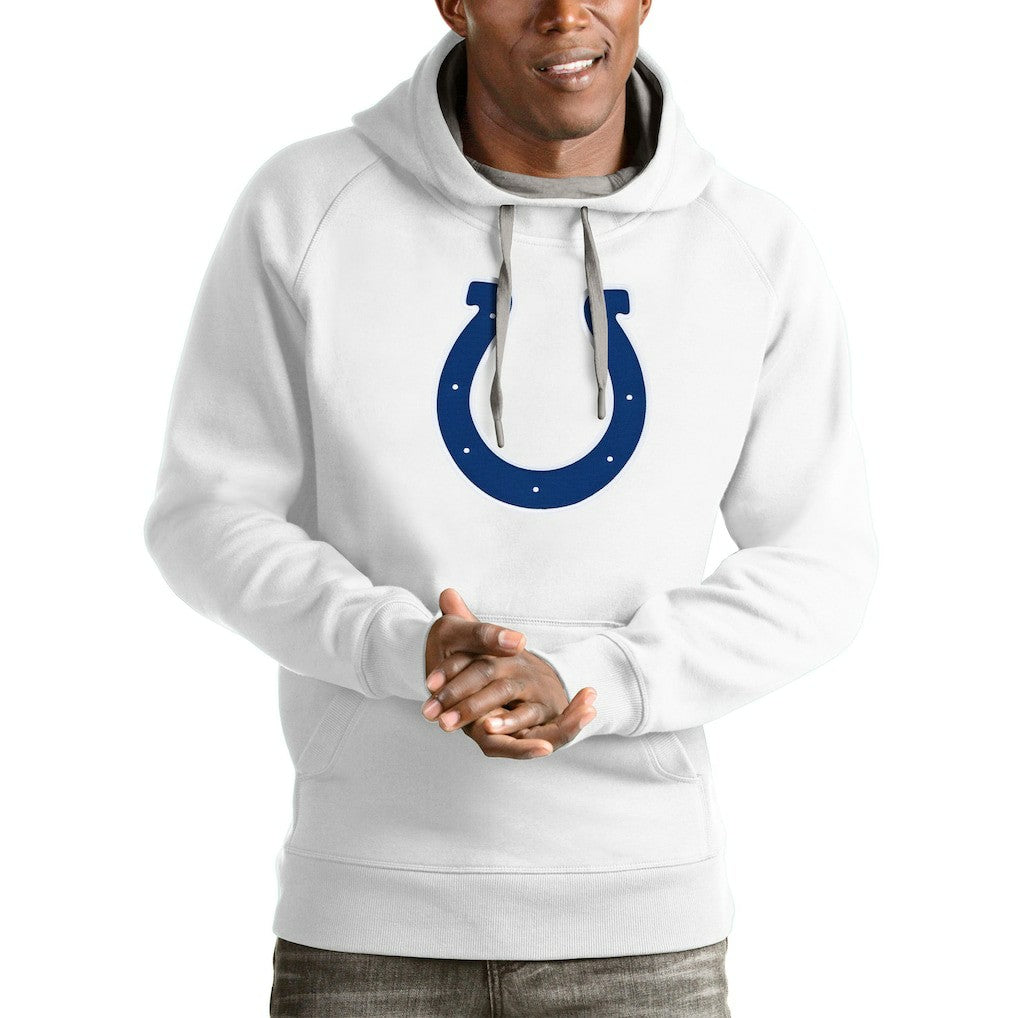 Indianapolis Colts Antigua Victory Pullover Hoodie White | NFL