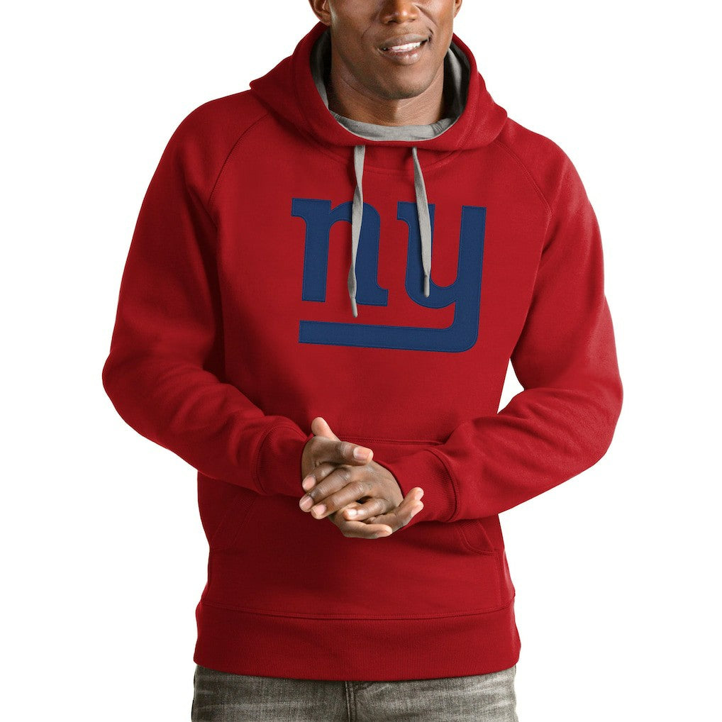 New York Giants Antigua Victory Pullover Hoodie Red | NFL
