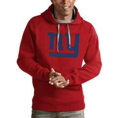 New York Giants Antigua Victory Pullover Hoodie Red | NFL