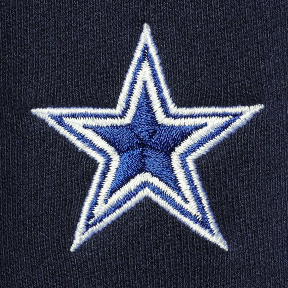 Dallas Cowboys Vineyard Vines Women's Shep Shirt Quarter-Zip Sweatshirt Navy | NFL