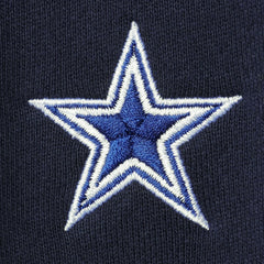 Dallas Cowboys Vineyard Vines Women's Shep Shirt Quarter-Zip Sweatshirt Navy | NFL