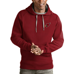 Arizona Cardinals Antigua Logo Victory Pullover Hoodie Cardinal | NFL