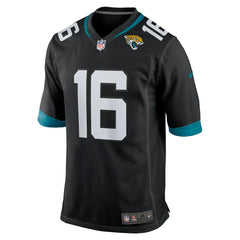 Trevor Lawrence Jacksonville Jaguars Alternate Game Jersey Black | Nike for Sale