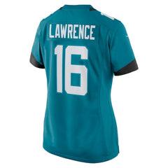 Trevor Lawrence Jacksonville Jaguars Women's Player Game Jersey Teal | Nike for Sale