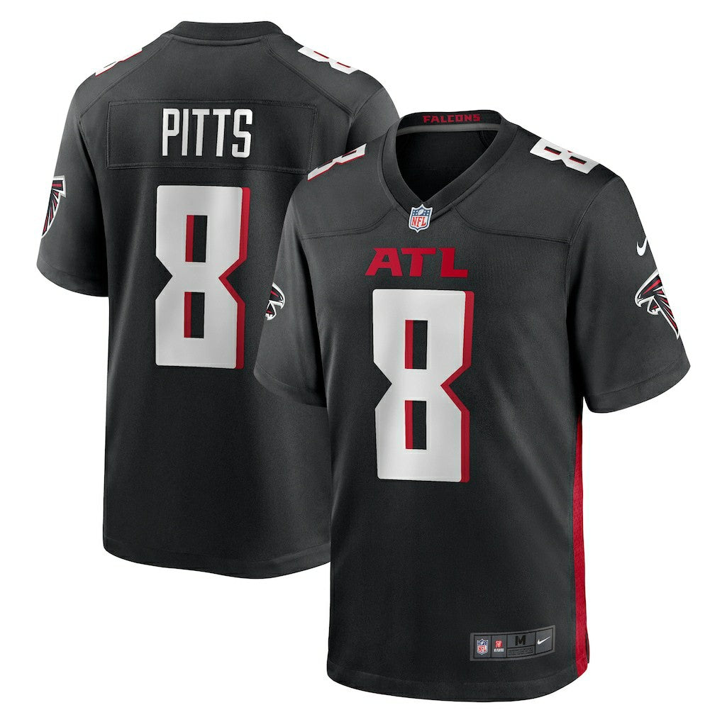 Kyle Pitts Atlanta Falcons Game Jersey Black | Nike for Sale