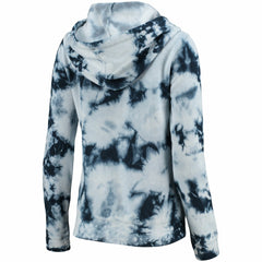 Tennessee Titans New Era Women's Tie-Dye Fleece Full-Zip Hoodie Navy | NFL