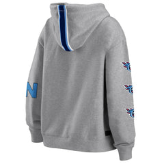 Tennessee Titans WEAR by Erin Andrews Women's Full-Zip Hoodie Gray | NFL