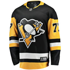 Jeff Carter Pittsburgh Penguins Fanatics Home Breakaway Replica Jersey - Black - NHL